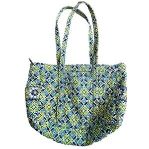 Vera Bradley Large Shoulder Bag Tote/Flawed